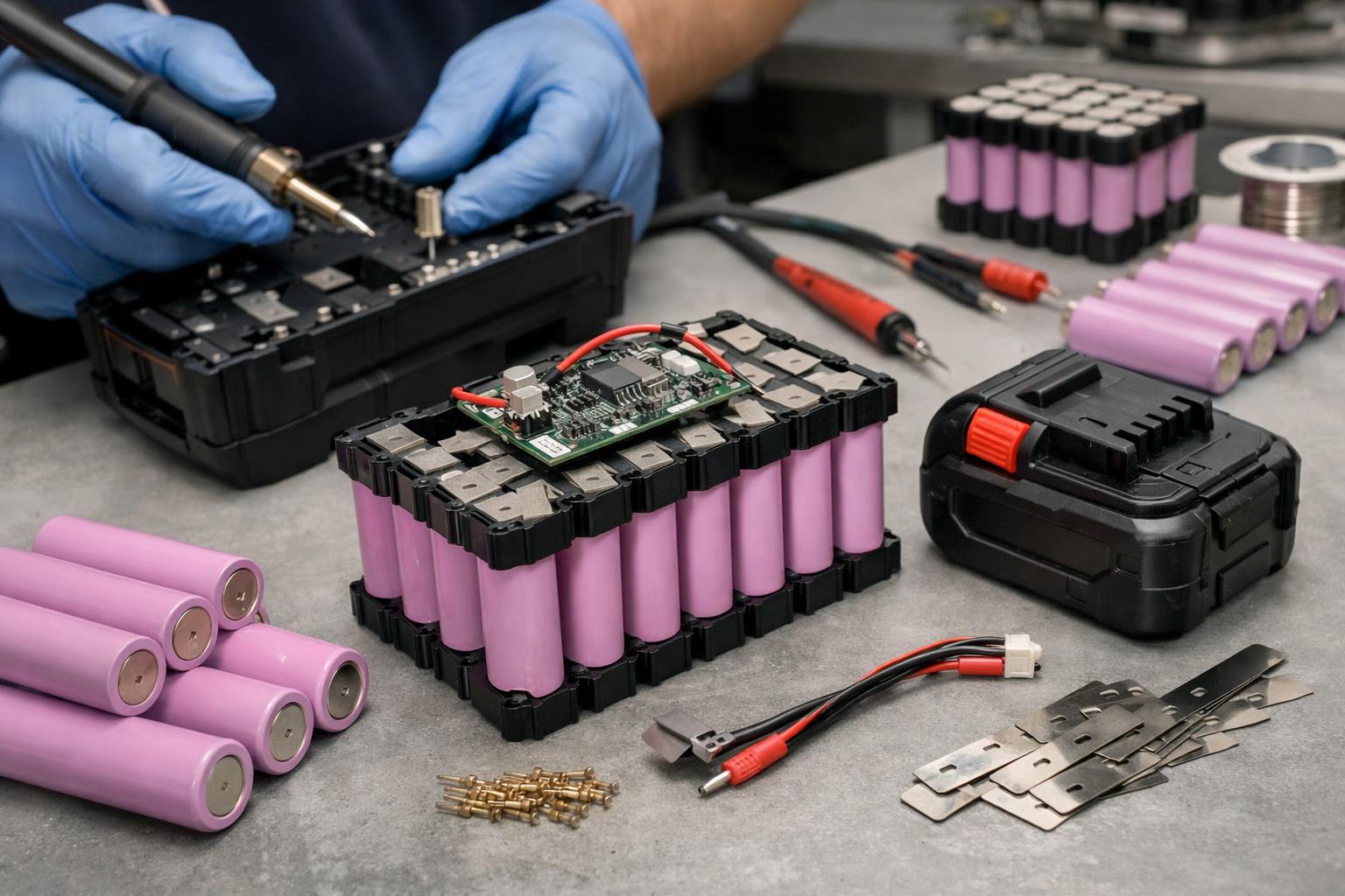 Сборка аккумулятора 21 В из 18650 под заказ онлайн быстро Сборка аккумулятора 21 В из 18650 под заказ онлайн быстро