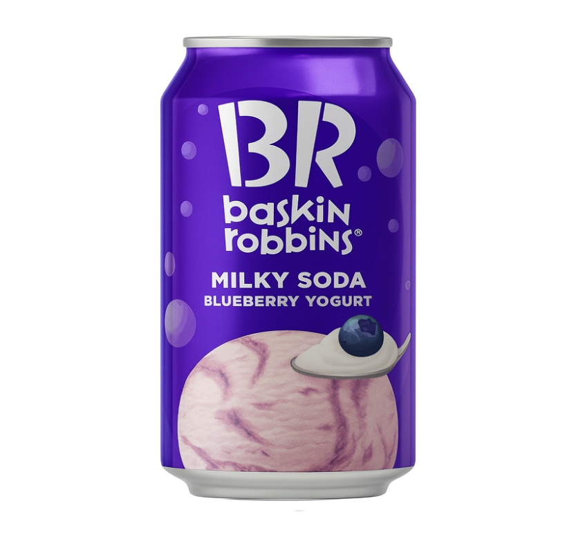 Напиток Баскин Робинс со вкусом черника-йогурт (цена за 350мл) в магазине "МореЕшь"