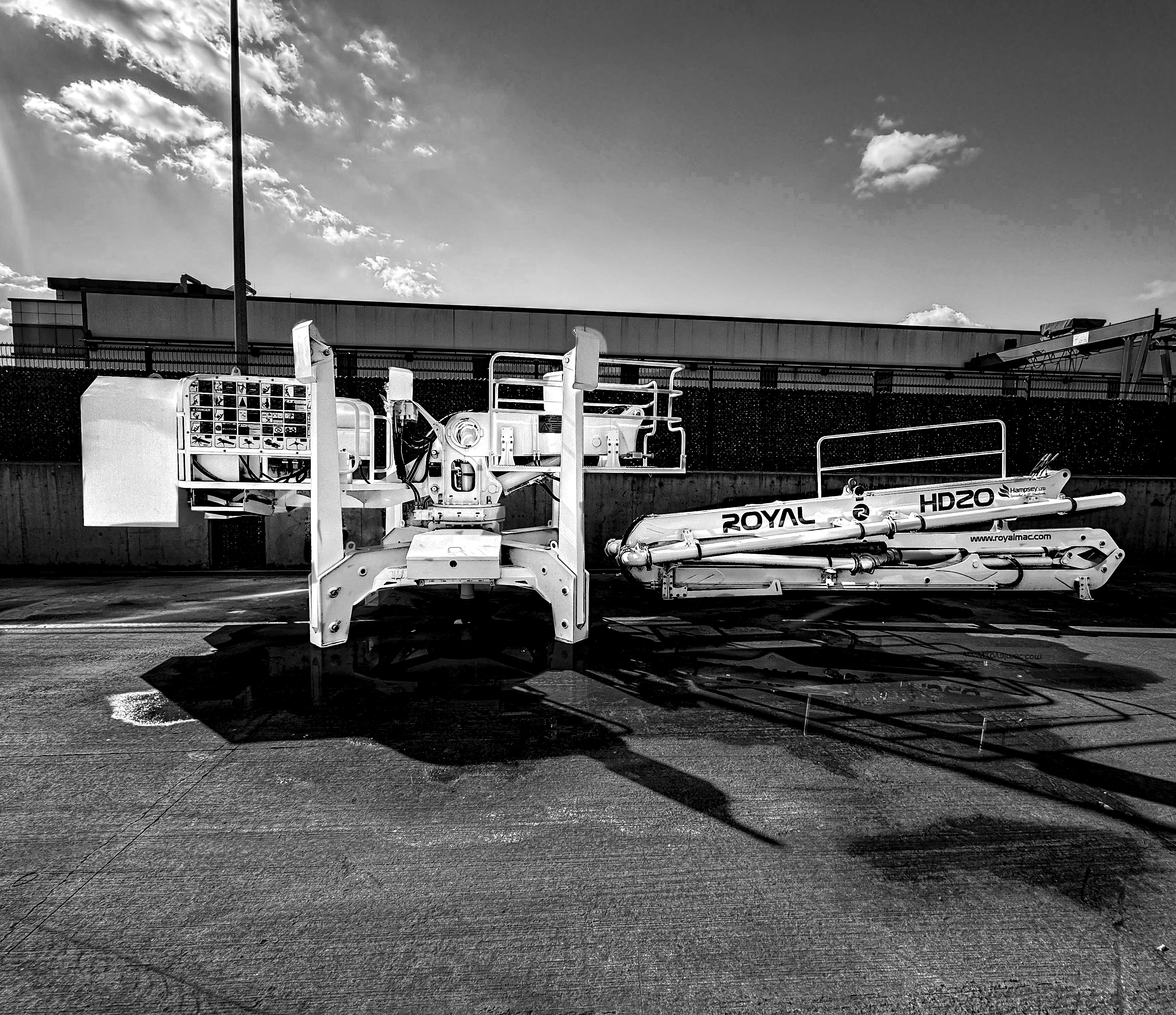 Габариты и мобильность агрегата PowerMix