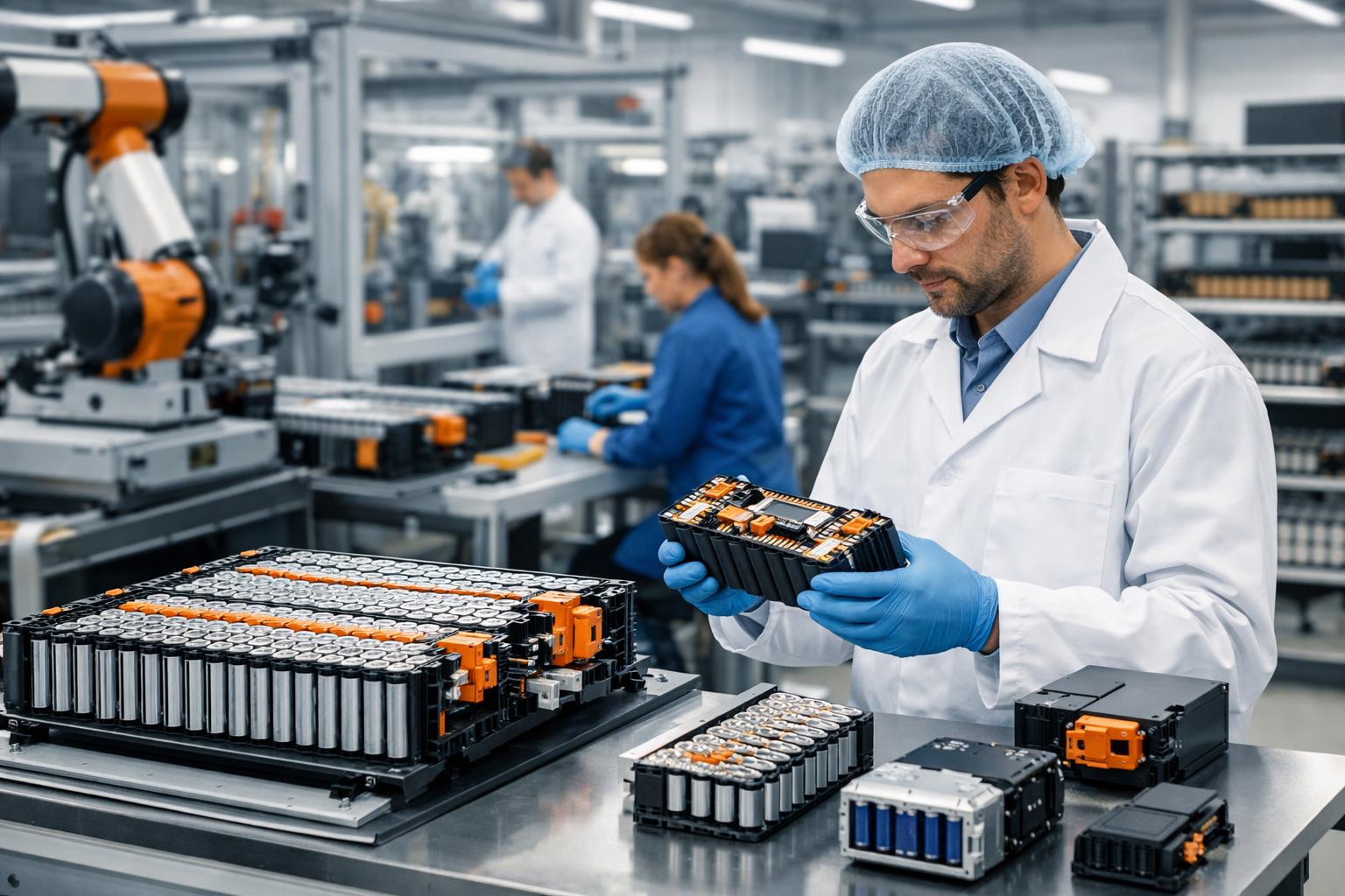 Производство литий-ионных батарей - Tesselion онлайн быстро Производство литий-ионных батарей - Tesselion онлайн быстро