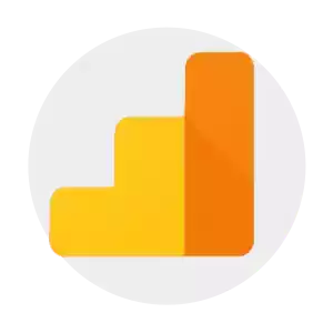 Логотип Google Analytics - аналитика сайта