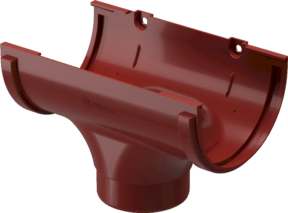 Воронка d120 мм Docke Standard, Красный (RAL3005)