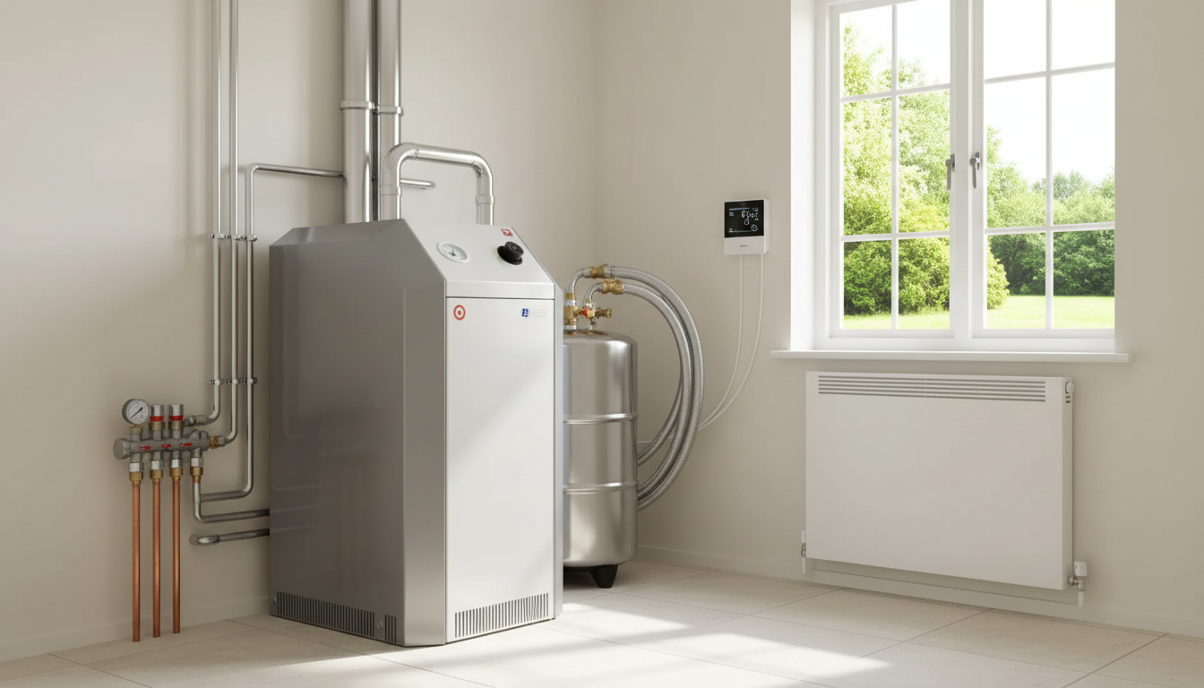 газовый котел в загородном доме