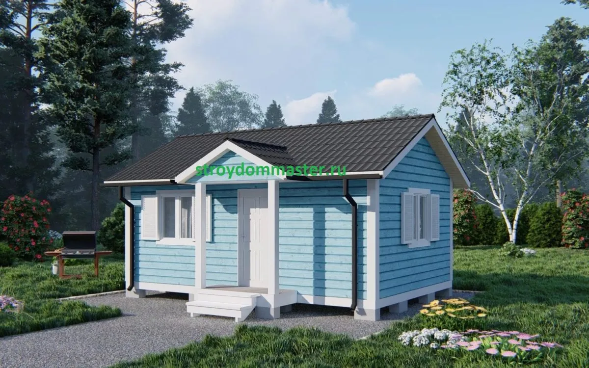 ГОСТЕВОЙ ДОМ 4×6