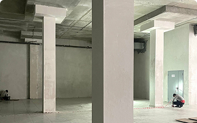 Штукатурные работы в коммерческих помещениях Коммерческое помещение