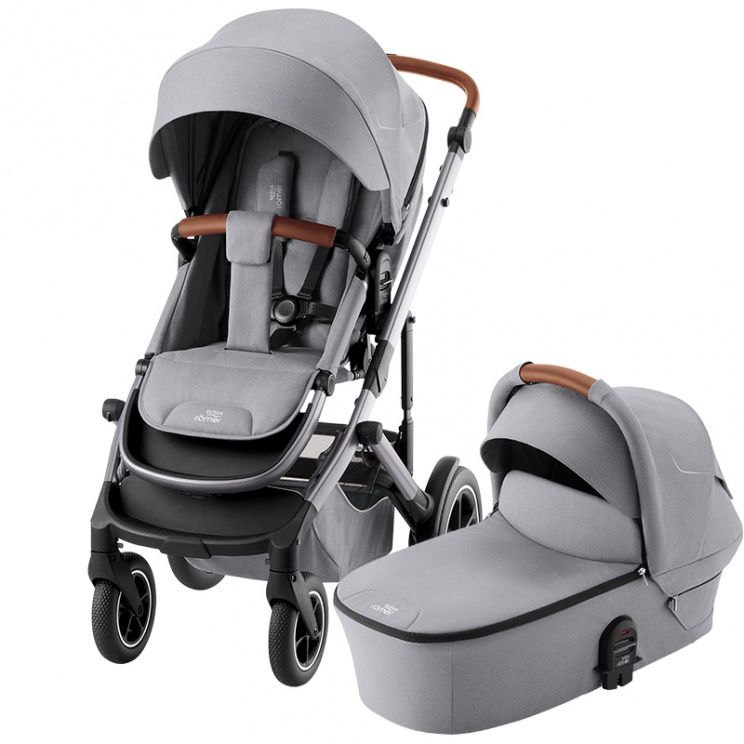 Продажа детской коляски Britax Smile 5Z, цвет серый, состояние: новая вещь. Тест-драйв и доставка по России.