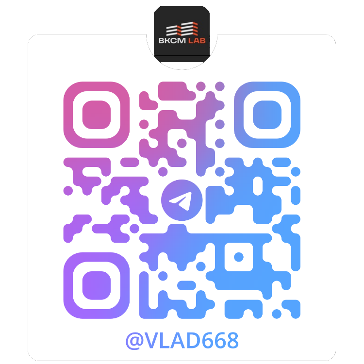 Отсканируйте QR код для связи в Telegram QR код для связи в Telegram