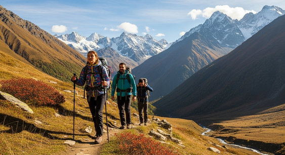 Три дня в горах Кавказа