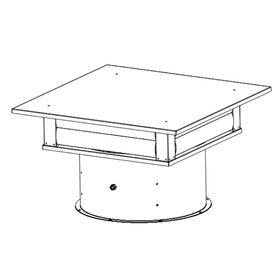 Осевые крышные вентиляторы ВКО РУФОС | производство вентиляторов крышных осевых БелТех Крышные осевые вентиляторы ВКО РУФОС