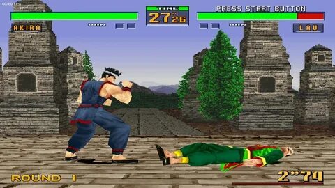 Virtua Fighter 2 (Sega Saturn) - Играть онлайн в браузере на kinogames.online