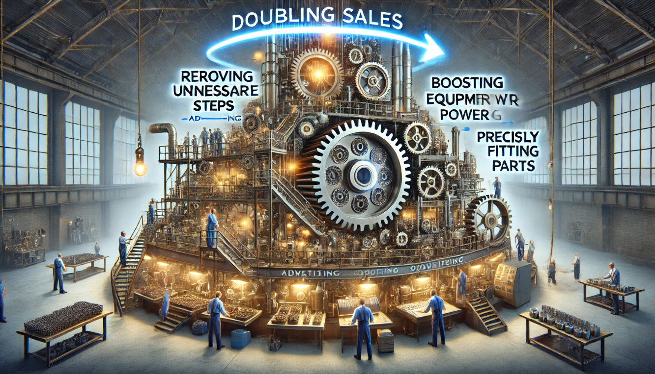 Как повысить продажи в 2 раза для металлообработки