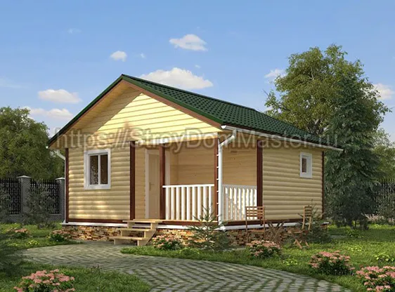 ПРОЕКТ БАНИ 022 6Х6