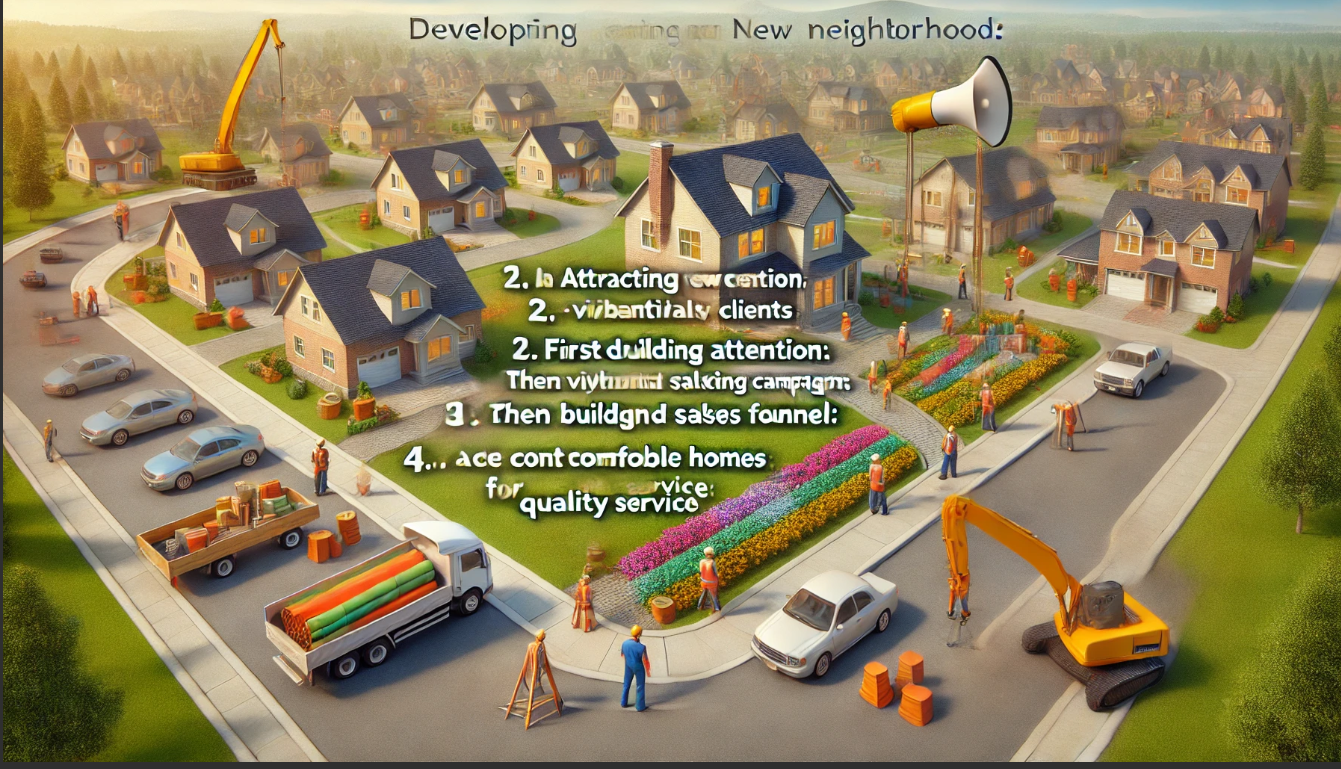 Как привлечь новых клиентов для строительства частных домов