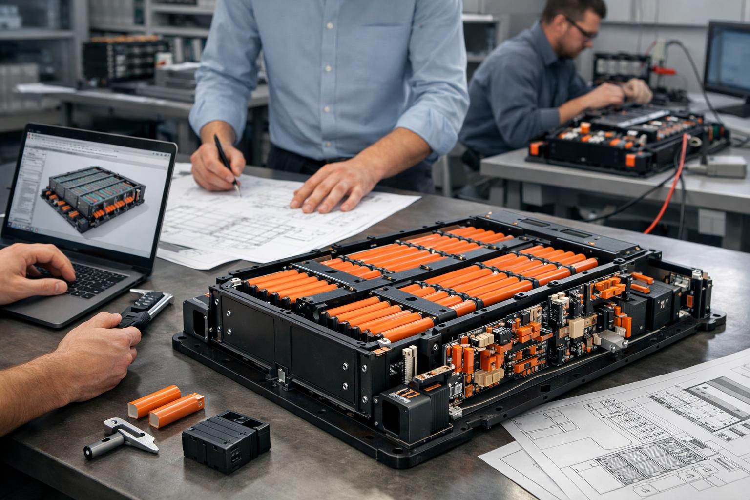 Проектирование батарейных модулей под заказ - TESSELION Проектирование батарейных модулей под заказ - TESSELION