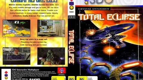 Total Eclipse: Управляйте космическим истребителем и участвуйте в космических сражениях в Total Eclipse на 3DO. Уничтожьте врагов и спасите Землю.