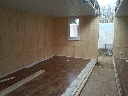 Ремонт бытовки фото 3