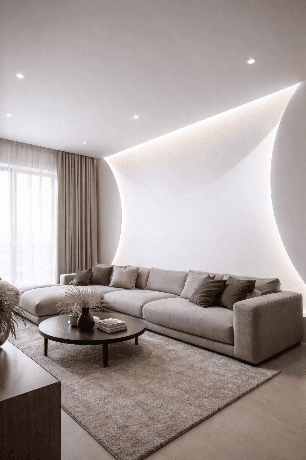 натяжной потолок с точечными светильниками с точечными светильниками