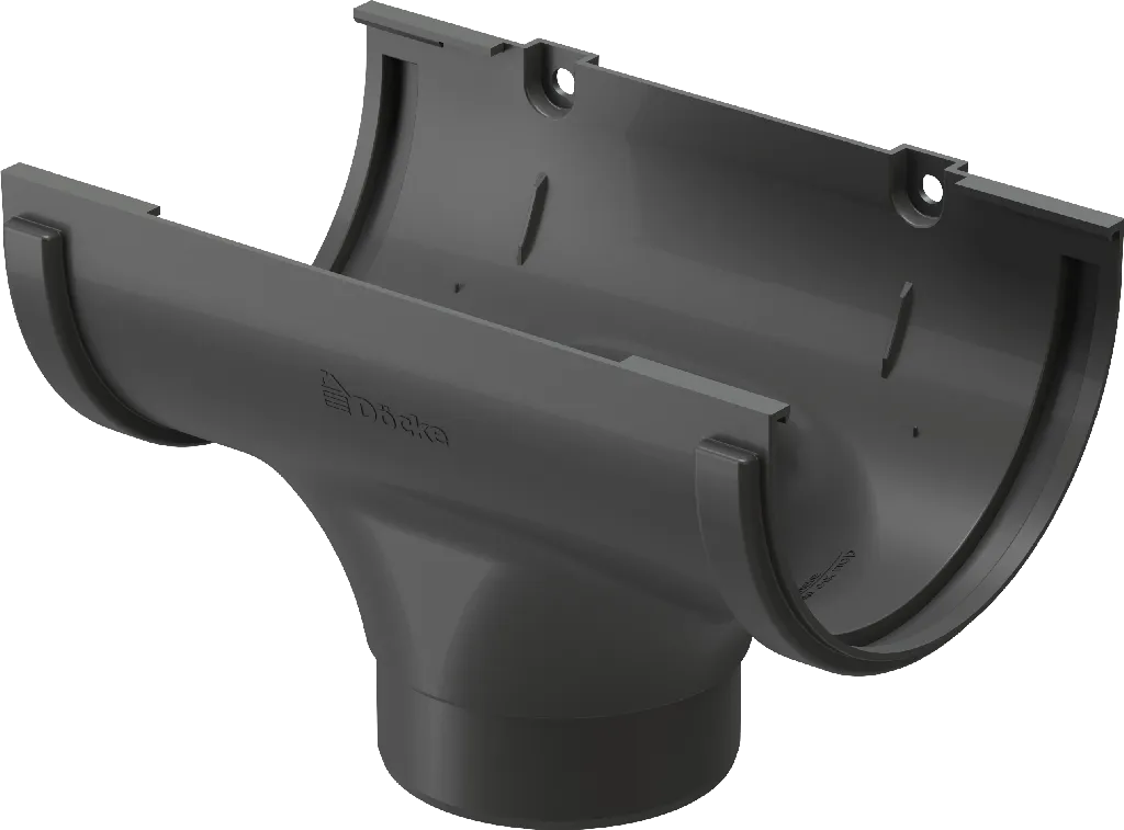 Воронка d120 мм Docke Standard, Серый (RAL7024)