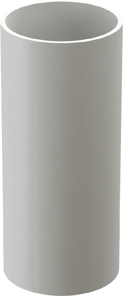 Труба водосточная d80 мм Docke Standard 1000 мм, Белый (RAL9003)