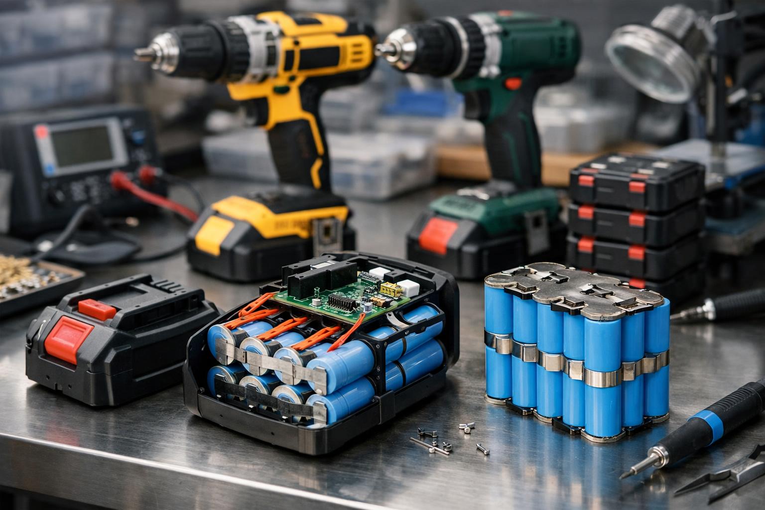 Аккумуляторы для шуруповертов на заказ - Tesselion Аккумуляторы для шуруповертов на заказ - Tesselion