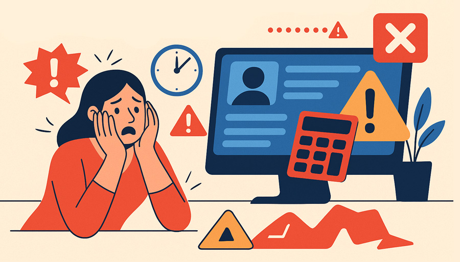 Ошибки настройки CRM для образовательных центров