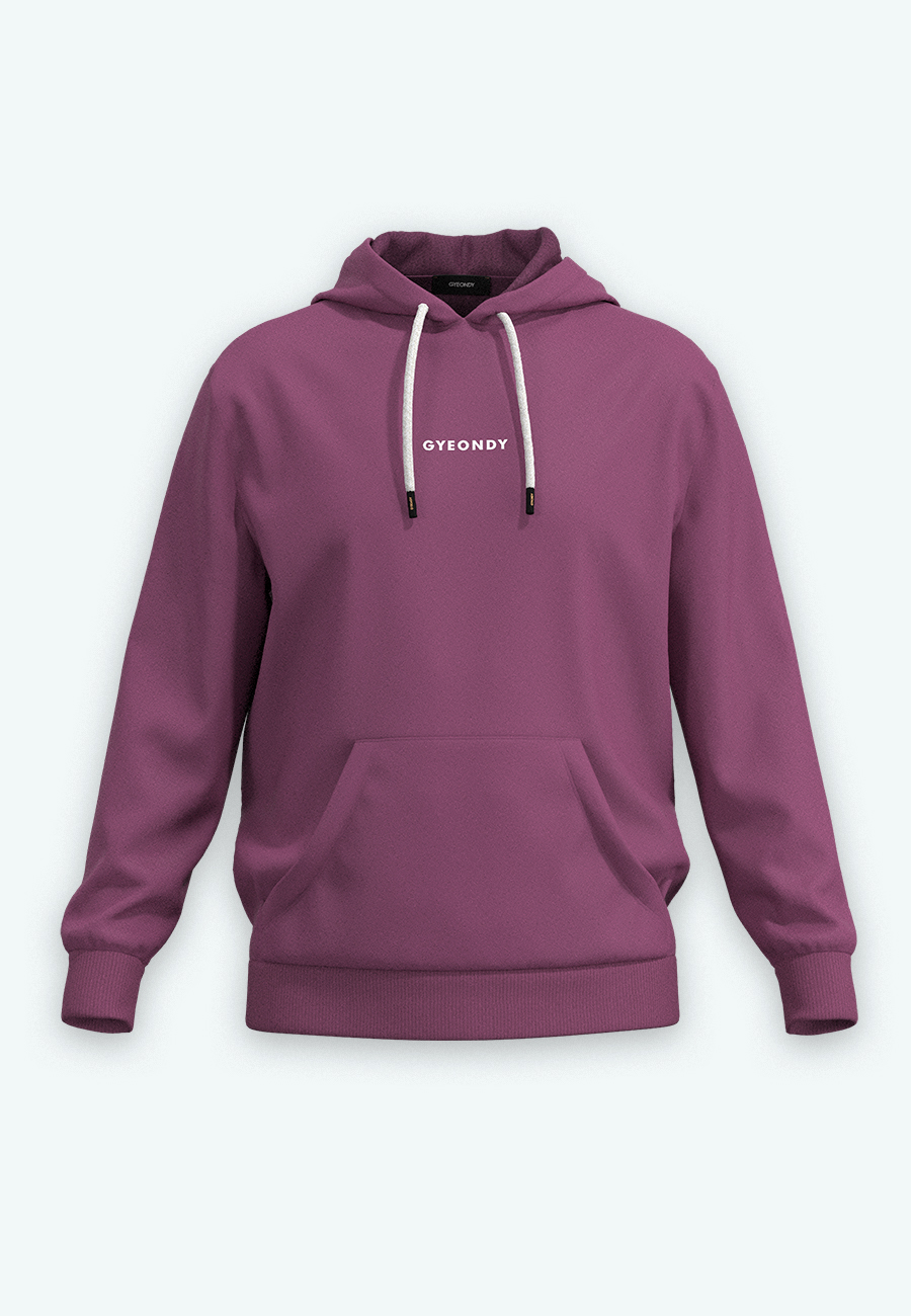 Худи мужской Худи цвет ежевичный