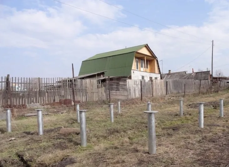 Оцинкованные винтовые сваи