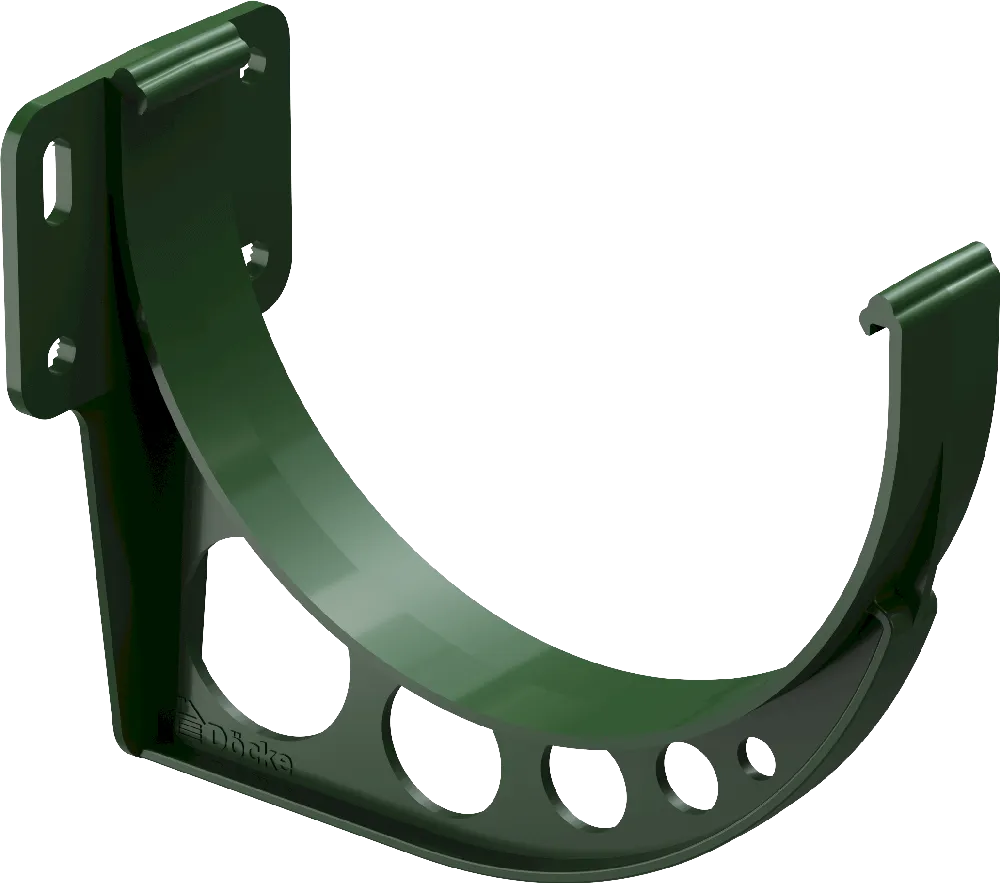 Кронштейн жёлоба d120 мм Docke Standard, Зелёный (RAL6005)