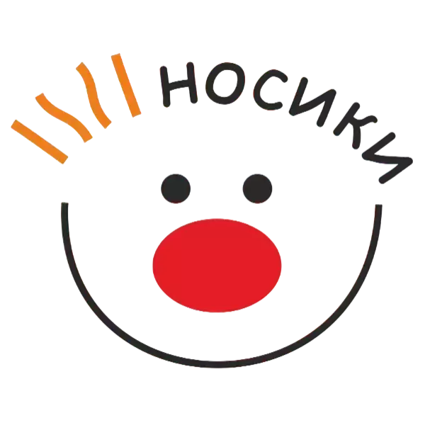 Логотип Больничных клоунов Носики