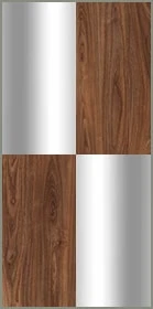 Двери на 2 секции