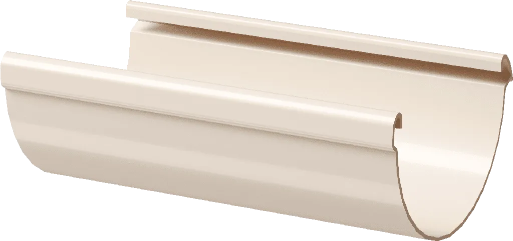 Жёлоб водосточный d141 мм Docke Lux 3000 мм, Латте (RAL8019)