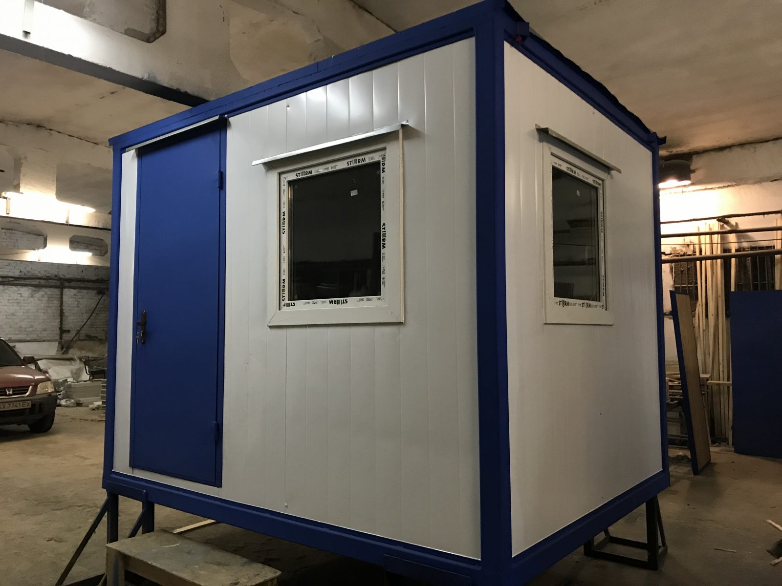 Пост охраны из бытовки фото 2