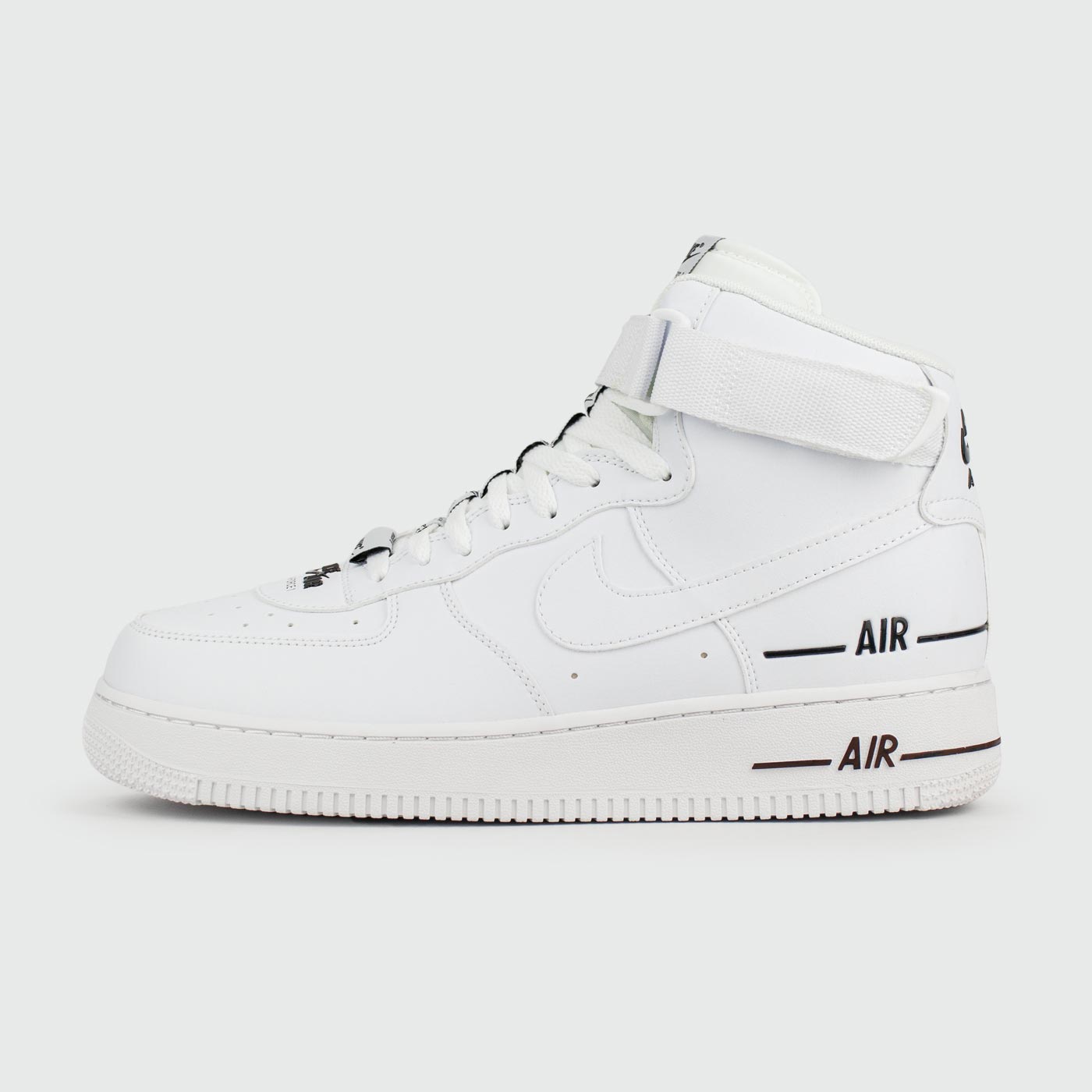 Air Force 1 Mid White Double Logo чаще выбирают клиенты