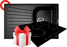 Мойку + варочную панель в подарок Мойку + варочную панель в подарок