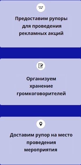 Описание организации по предоставлению громкоговорителя 1