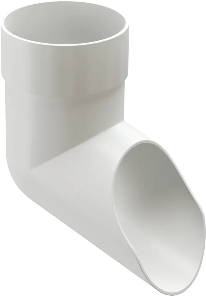 Наконечник d85 мм Docke Premium, Пломбир (RAL9003)