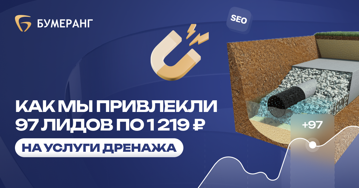 Секреты успешной контекстной рекламы для дренажа: привлекли 83 лида по цене 1 459₽ Секреты успешной контекстной рекламы для дренажа: привлекли 83 лида по цене 1 459₽