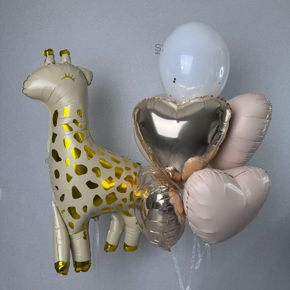 Кремовые шарики и Жирафик