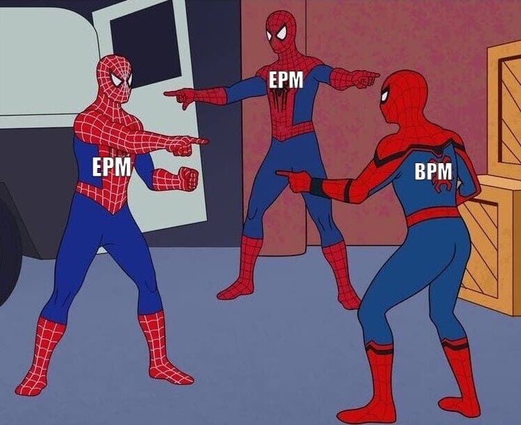 В чем разница между CPM, EPM и BPM системами