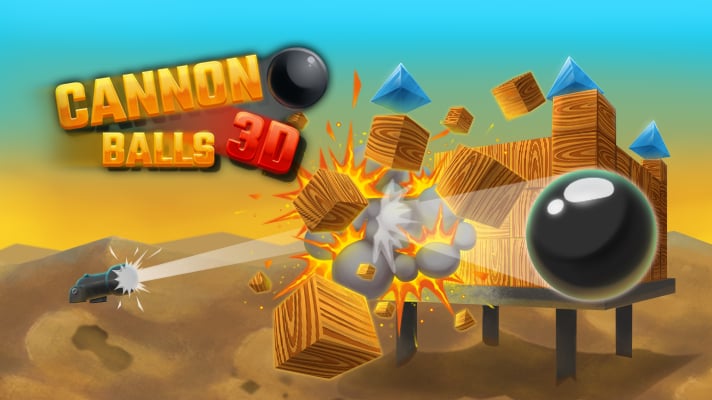 Пушечные ядра 3D играть онлайн