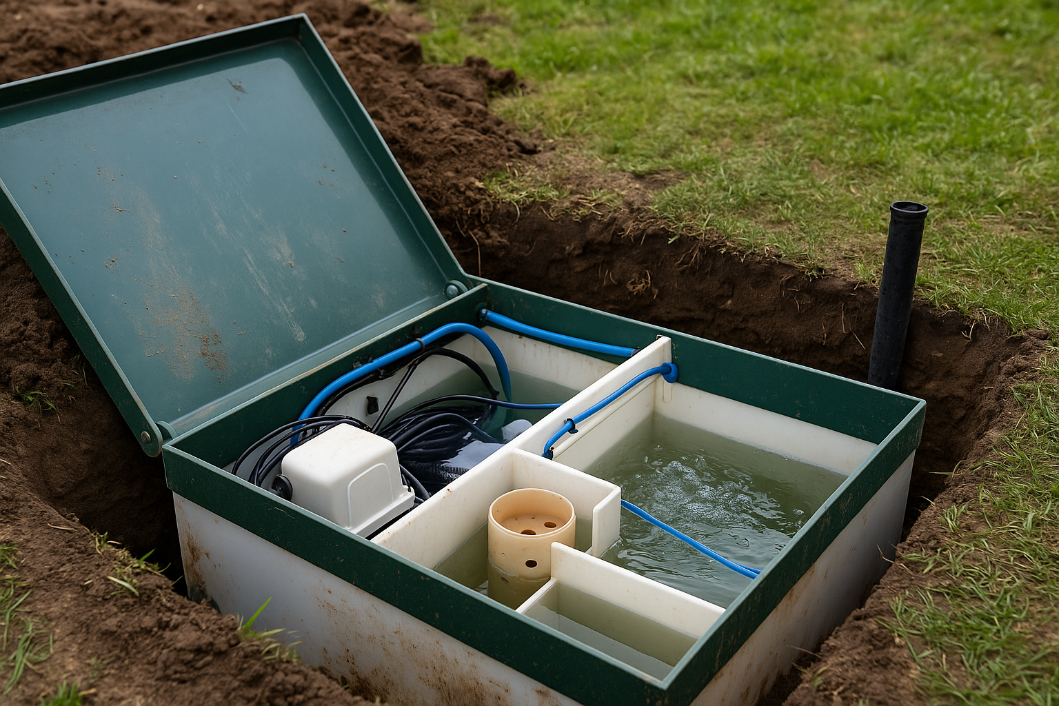 Принцип работы автономной канализации