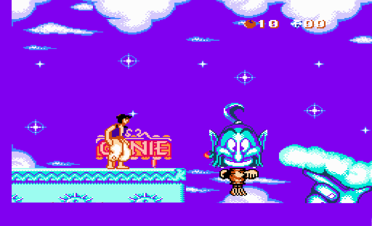 Aladdin (Hummer Team, Русская Версия) играть онлайн на денди