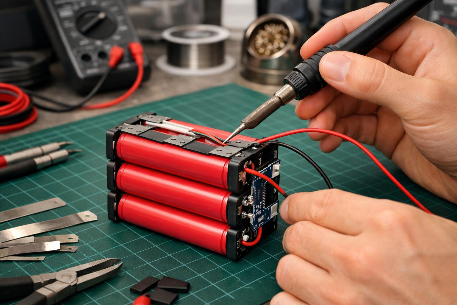 Сборка аккумулятора 4s на заказ под ключ - Tesselion Сборка аккумулятора 4s на заказ под ключ - Tesselion