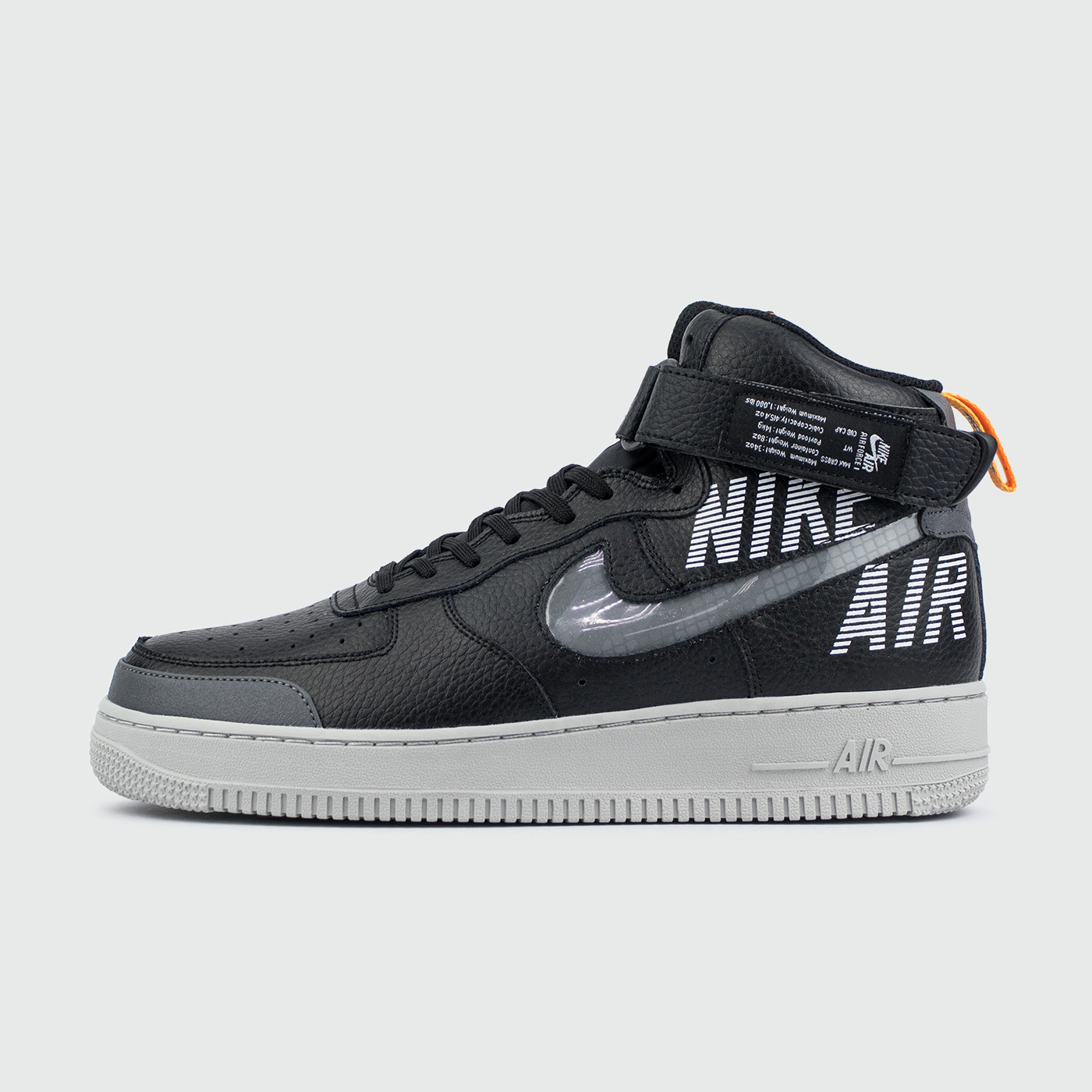 Air Force 1 High Under Construction Black/Grey чаще выбирают клиенты