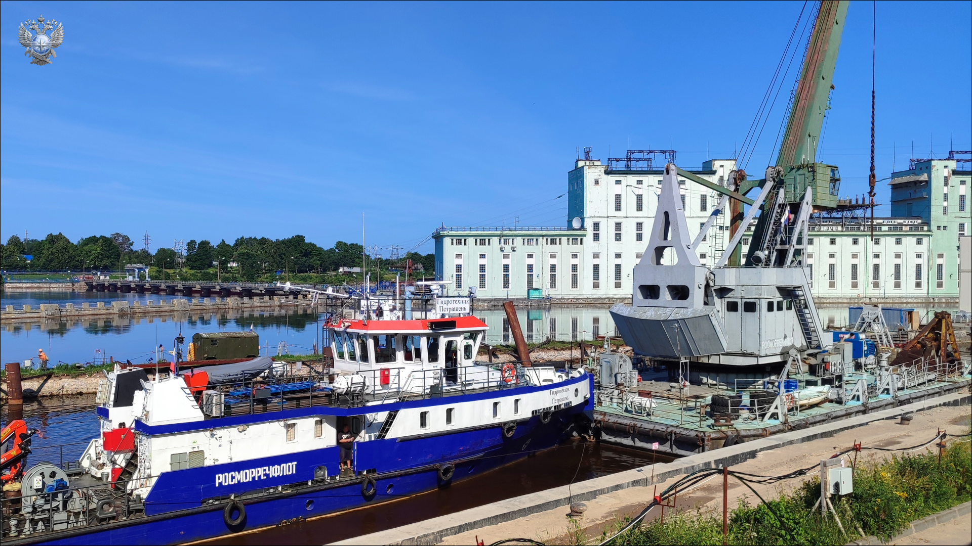 Реконструкция Волховского шлюза завершится в 2024 году