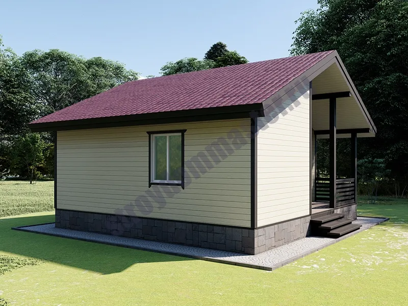 Каркасный дом БИЛ 7Х7