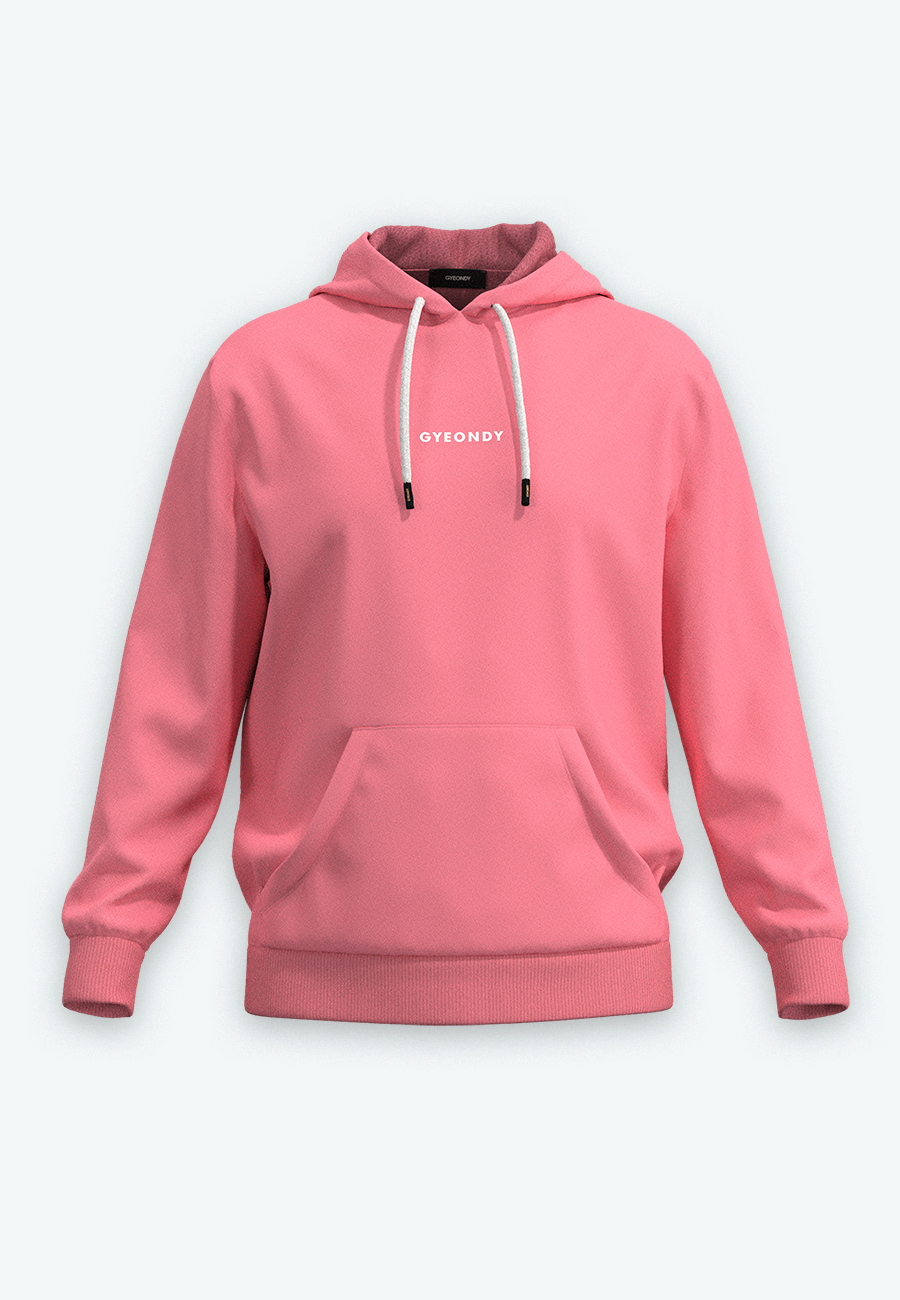 Худи мужской Худи цвет розовый