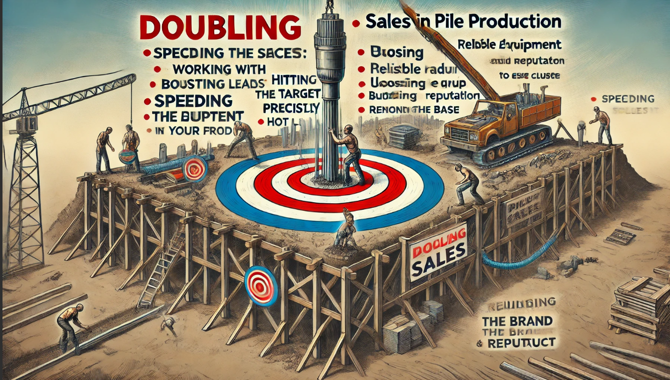 В статье рассмотрены стратегии для увеличения продаж в сфере производства свай. Узнайте, как улучшить маркетинг, оптимизировать процессы и привлечь новых клиентов, чтобы удвоить продажи.