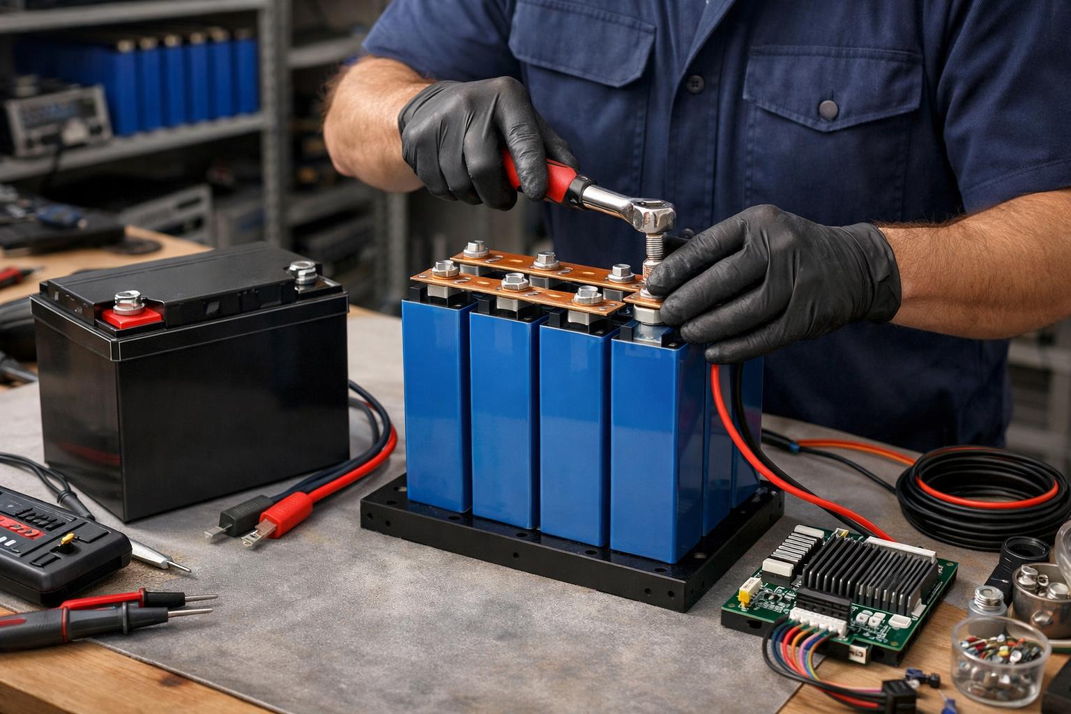 Сборка LiFePO4 12V на заказ - Tesselion онлайн быстро Сборка LiFePO4 12V на заказ - Tesselion онлайн быстро