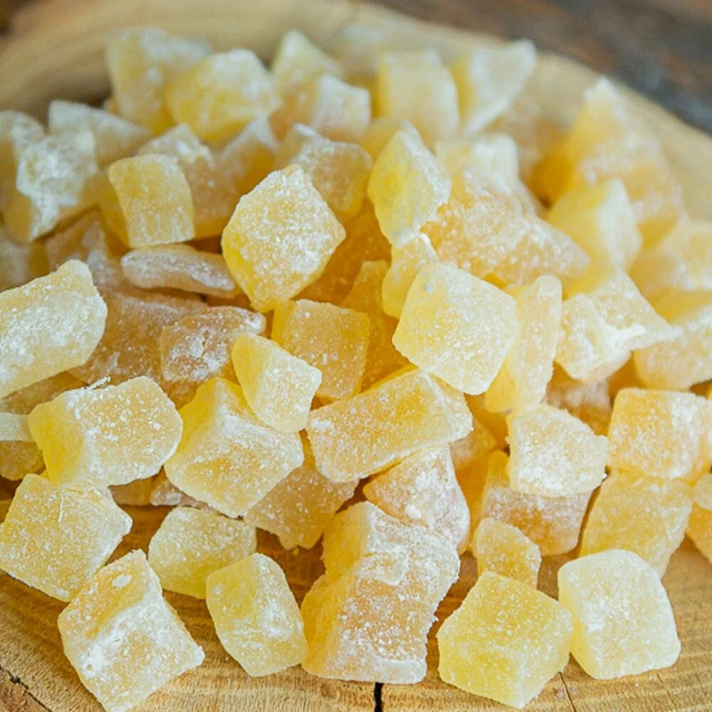 Имбирь сушенный кубики, вес